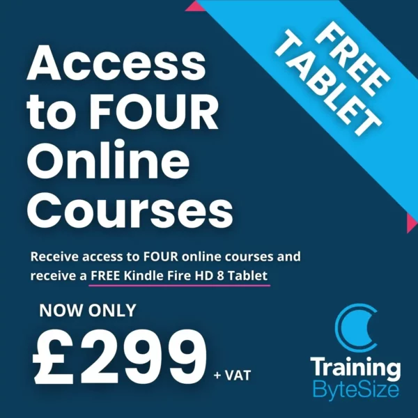 Four online courses-and free Amazon Fire Tablet