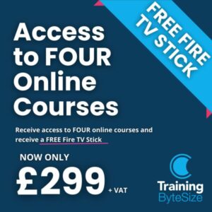 Project Management Online Training Courses £299+VAT Plus A Free Fire TV Stick
